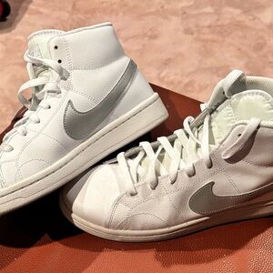 Nike White Court Hightops